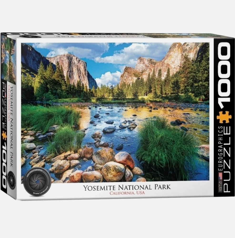 Eurographics Yosemite National Park Puzzle